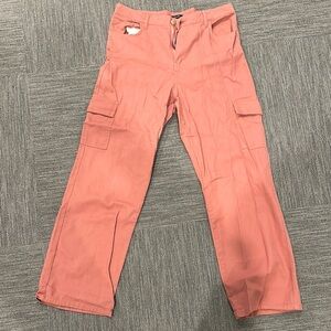 Stylish Pinkish more of a dusty rose color Cargo Pants